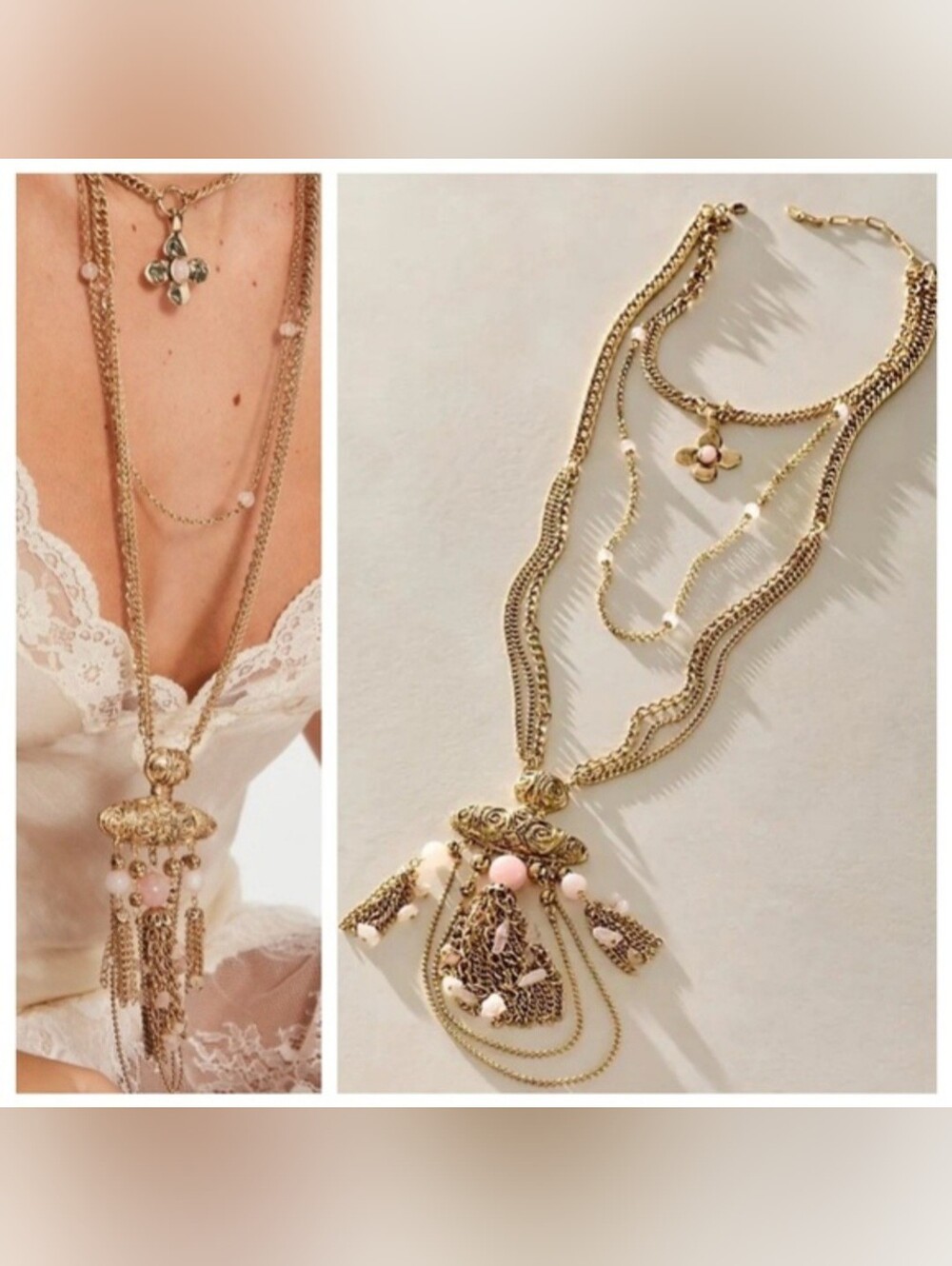 Free People Catriona Layer Necklace - NWT - $68 MSRP - SOLD OUT